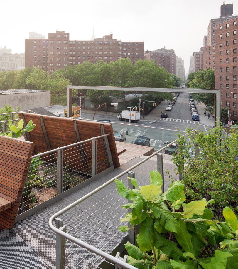 View of the ‘Projects’ from the High Line, Iwan Baan