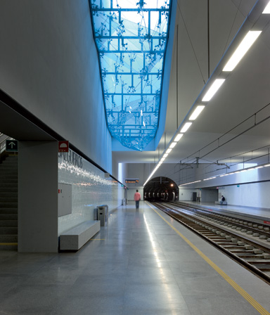 Salguerios Station by Eduardo Souto de Moura